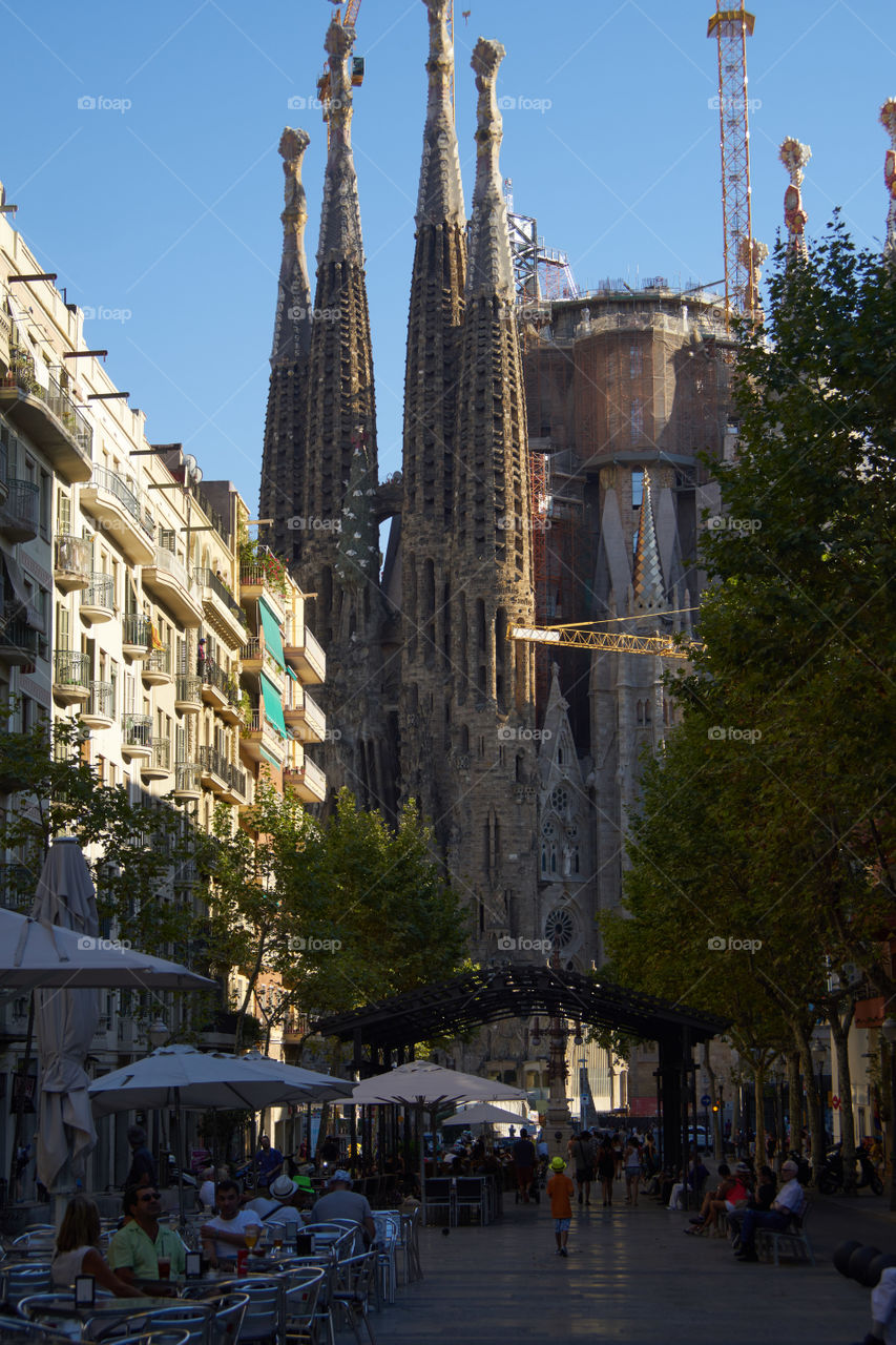 Passeig Gaudi & Sagrada Familia