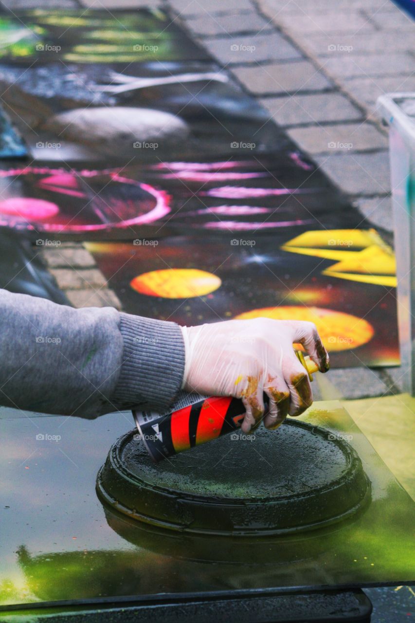 Creating universes with his own hands - What a beautiful skill to posess!