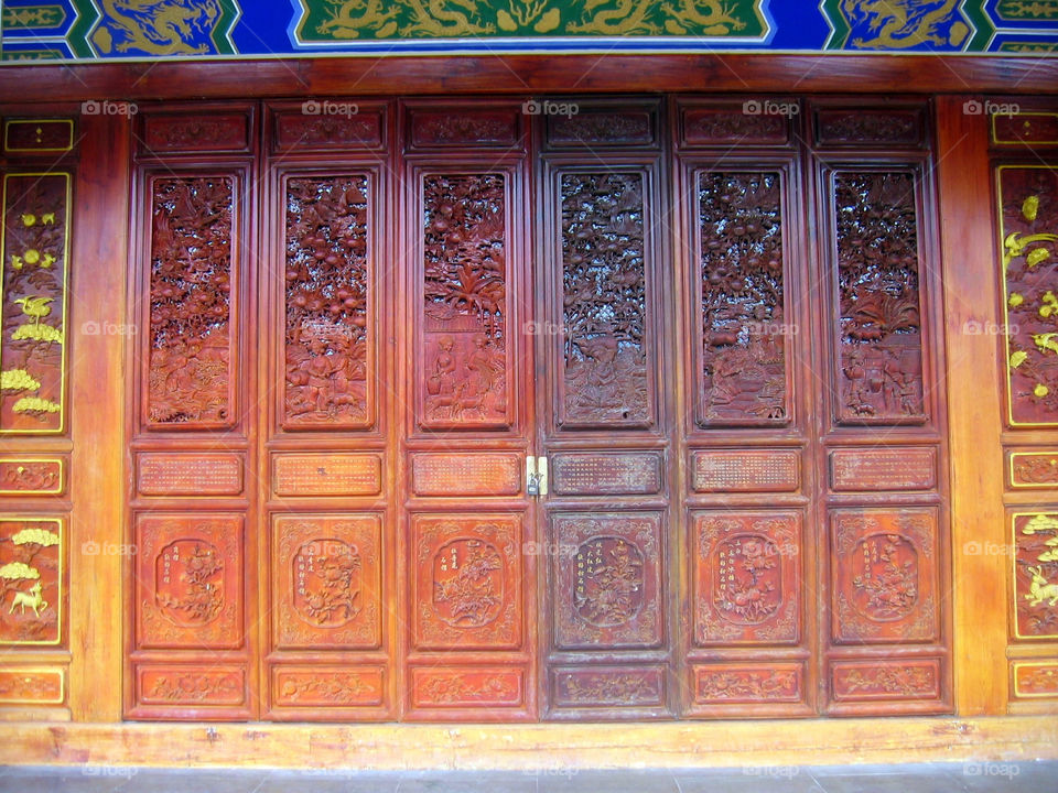 china chinese door doors by mengzishiliu