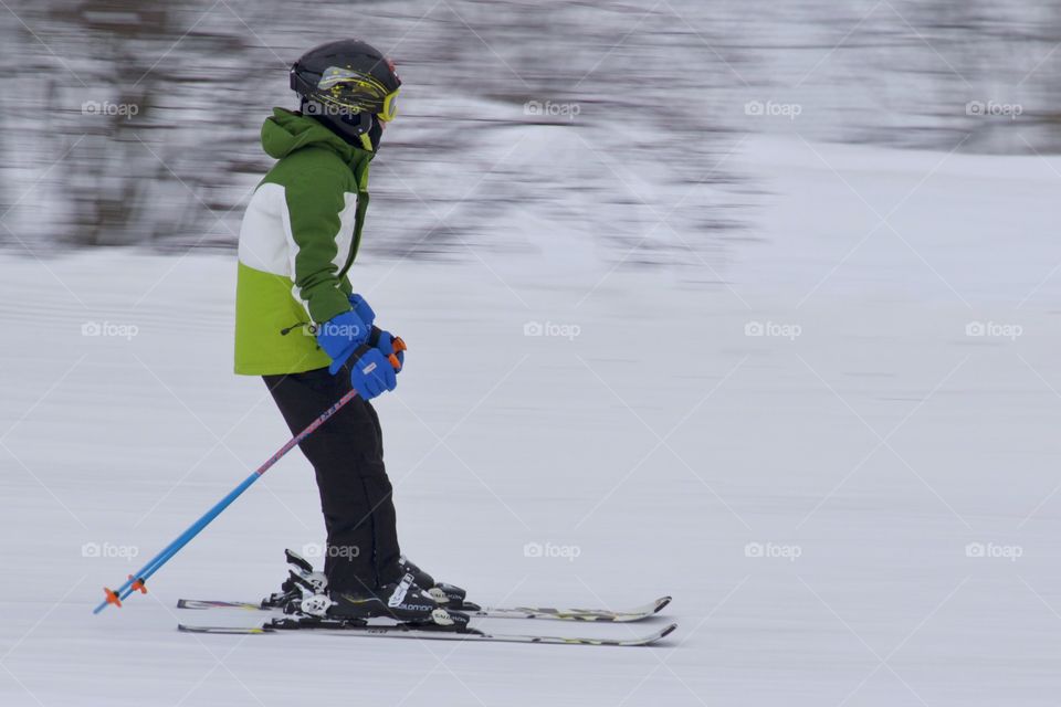 Young Ski Racer