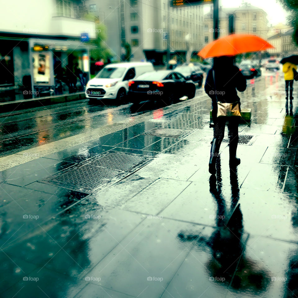 Umbrella reflection