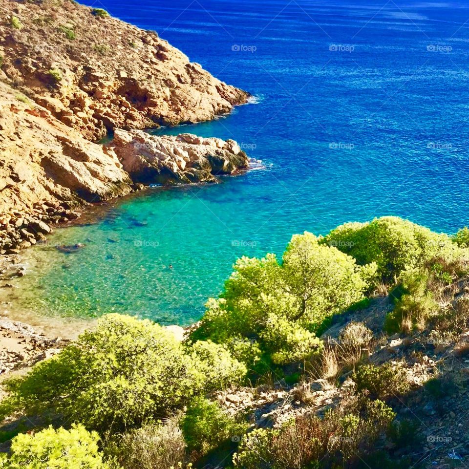 Mediterranean landscape Sea of myths and legends