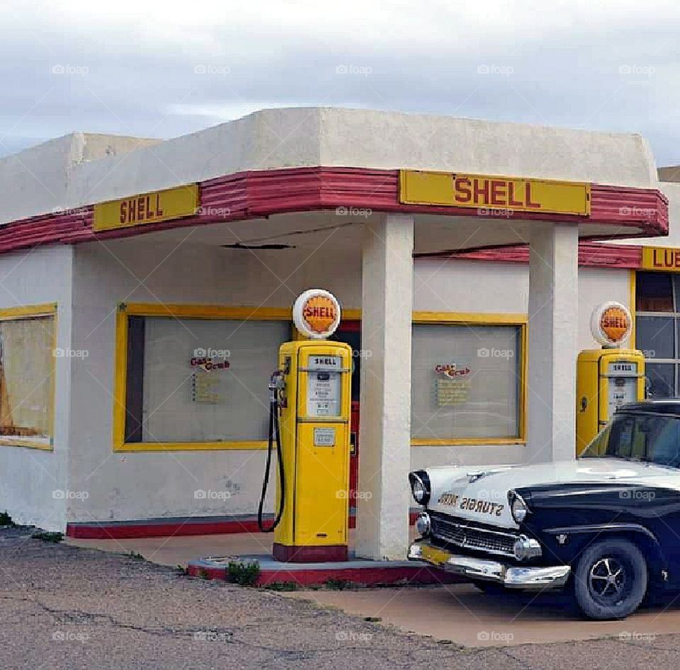 Shell Gas Station