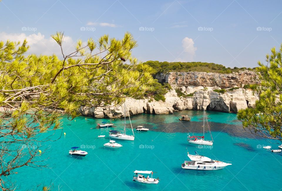 Menorca island view