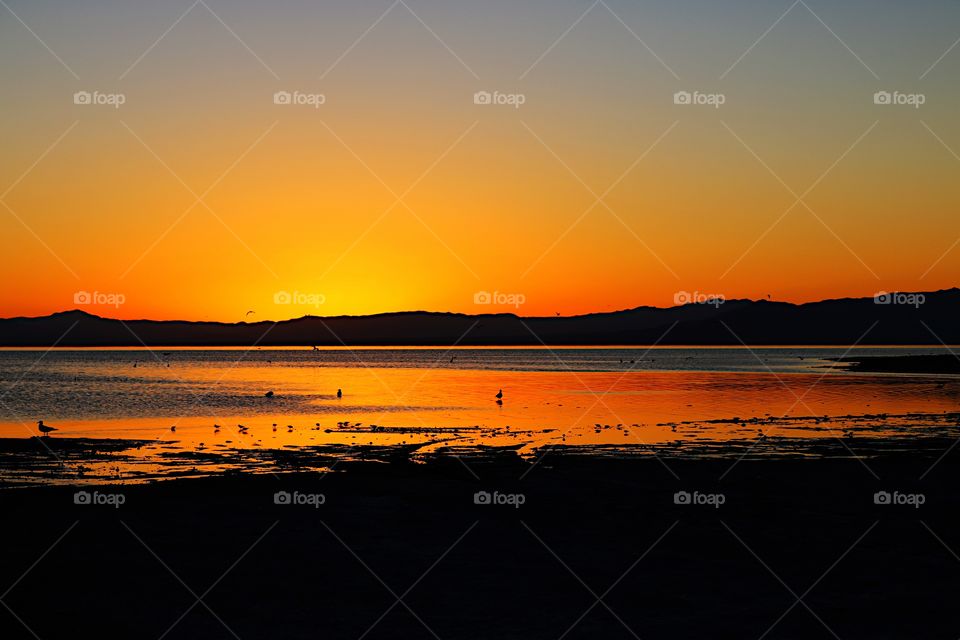 Sunsetting on Bombay Beach, CA