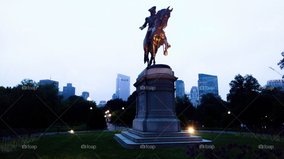 George Washington @Boston Commons