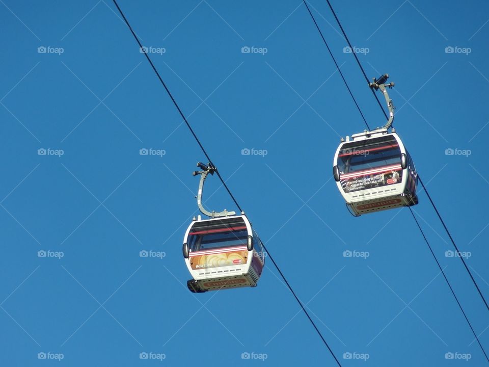 Looking up and down on the world 