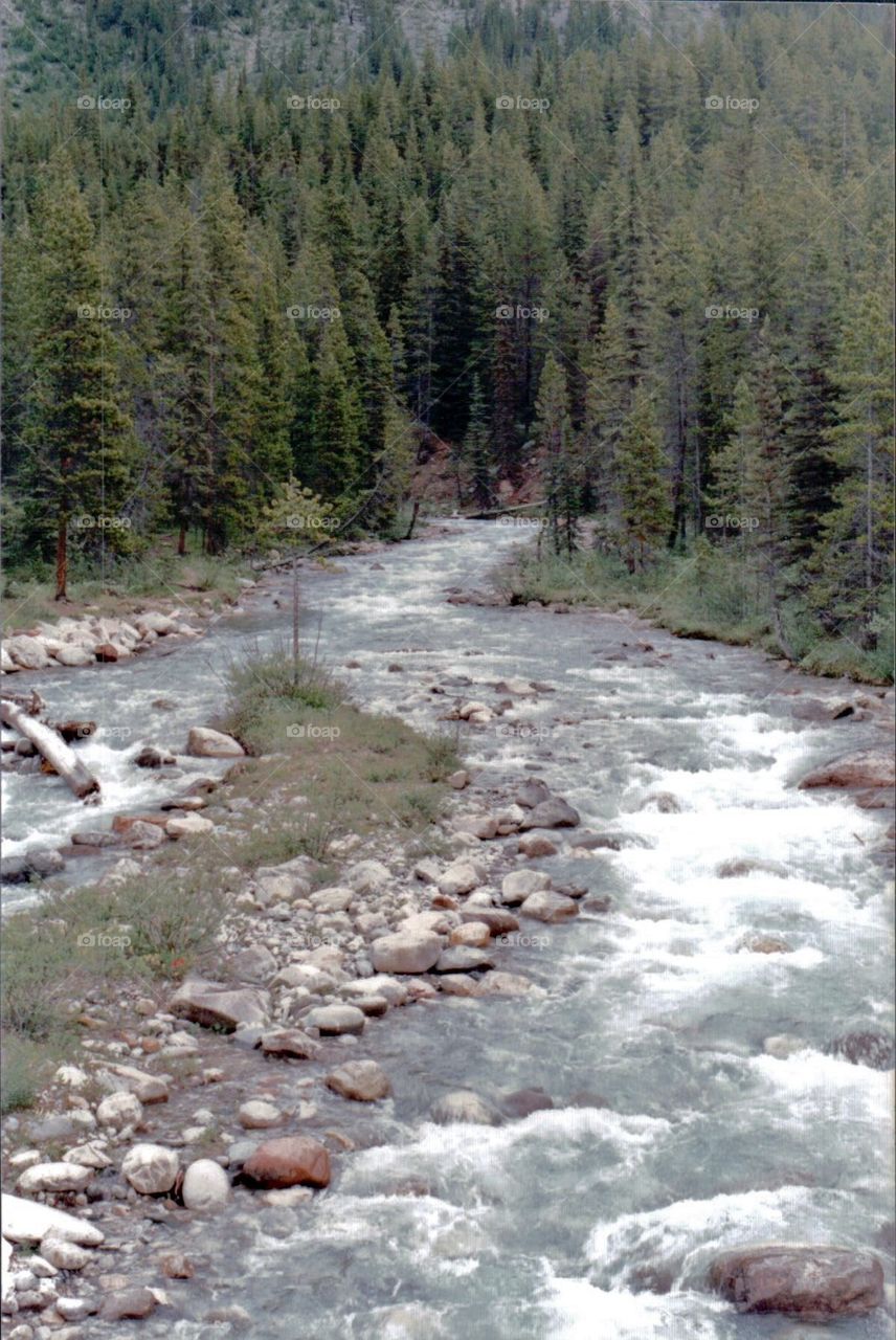  River in mountains