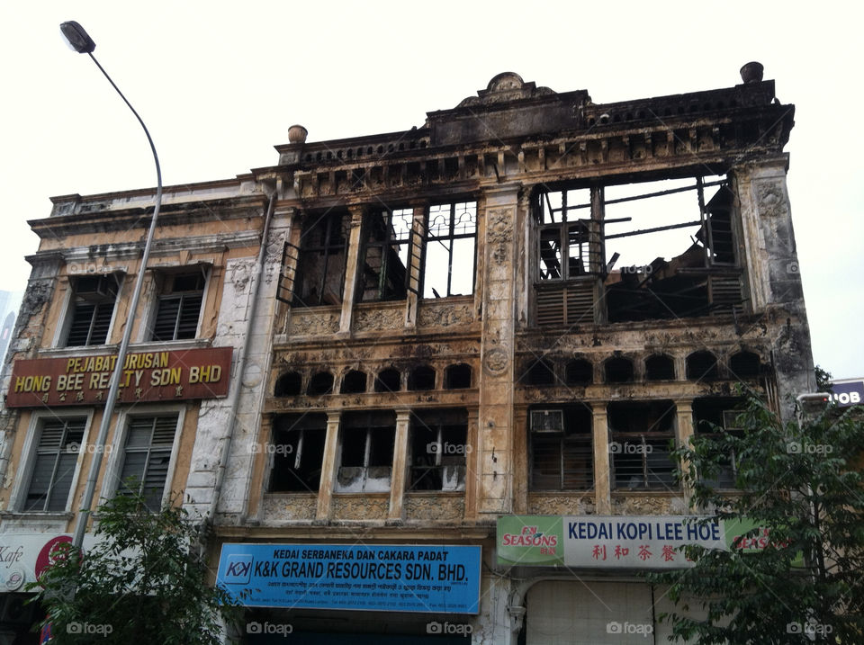 fire building malaysia kuala by spiffysavannah