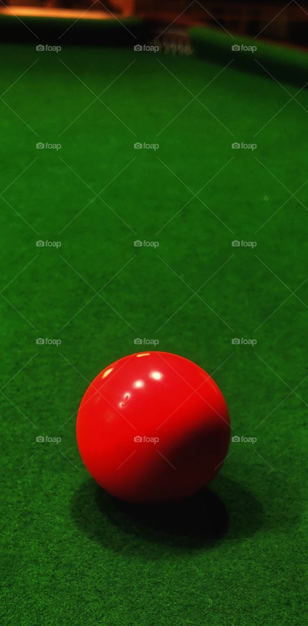 Snooker red ball