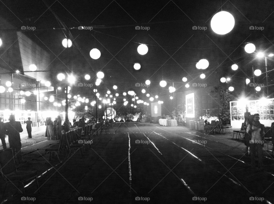 Light on street 