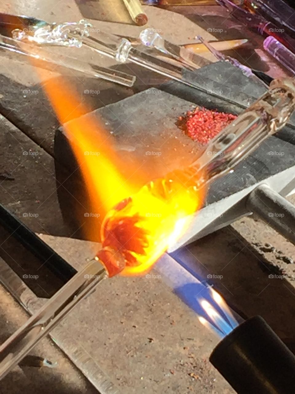 Flame, Heat, Burnt, Industry, Steel