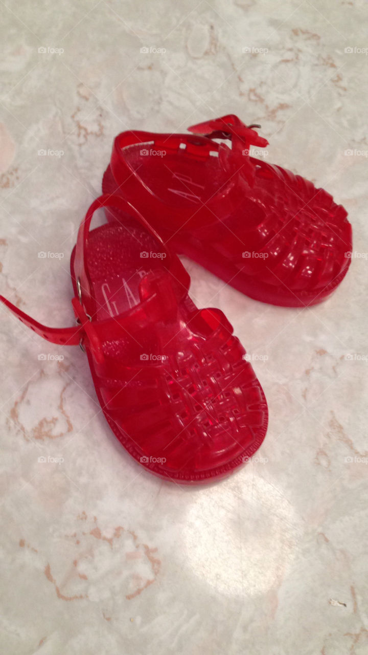 Baby jelly sandals