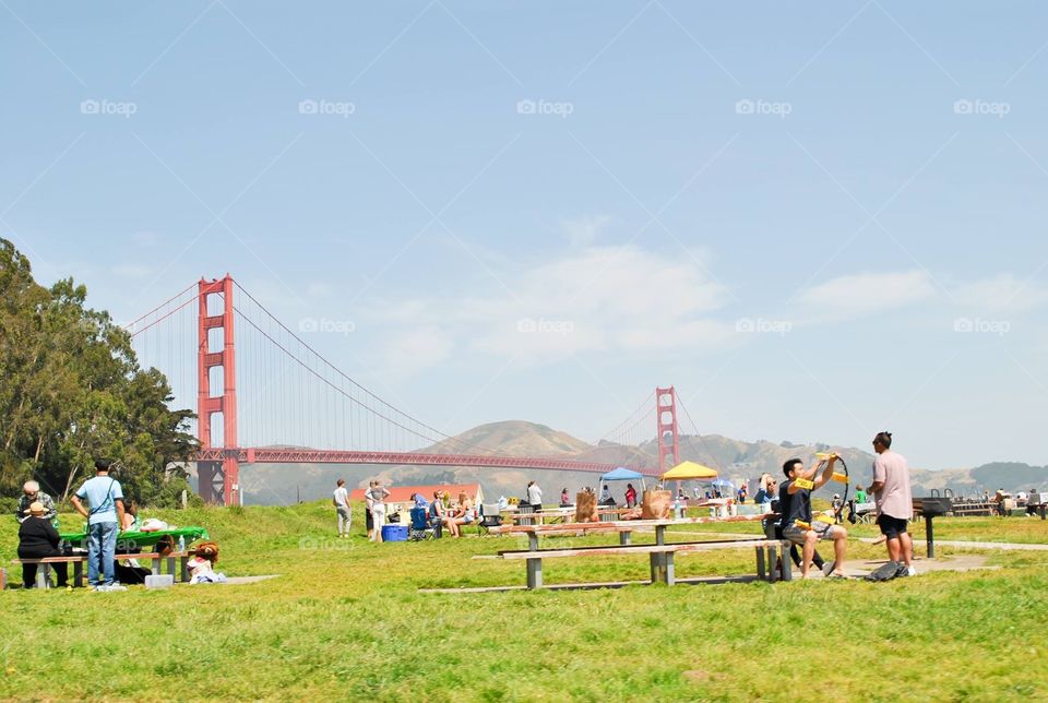 San Francisco bridge golden gate