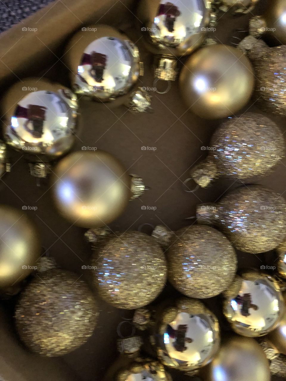Gold ornaments 