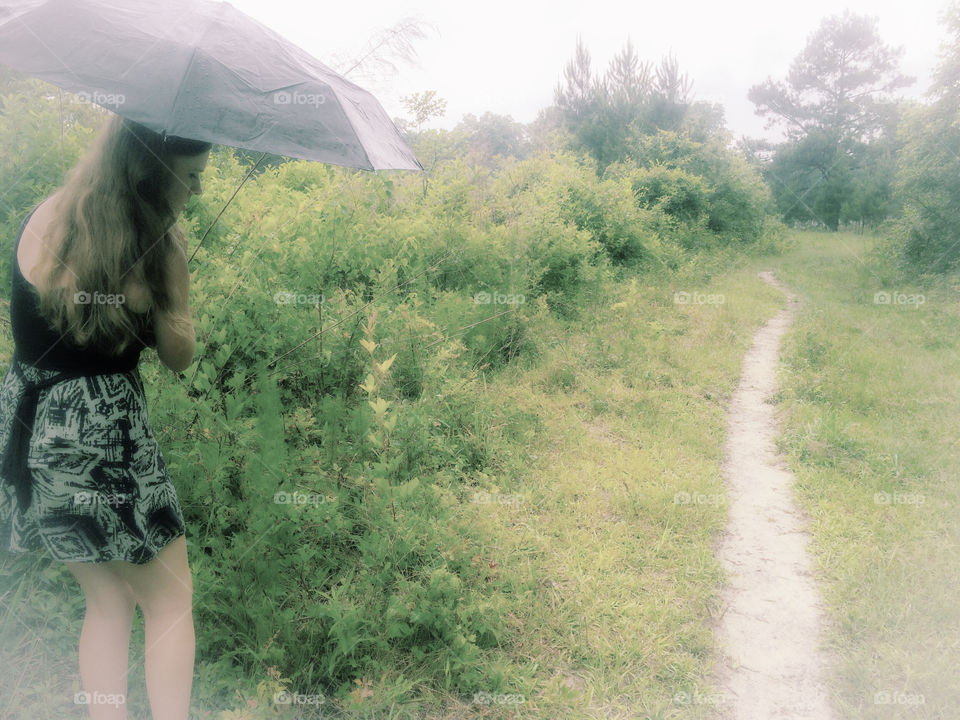 Rainy Day Girl #1