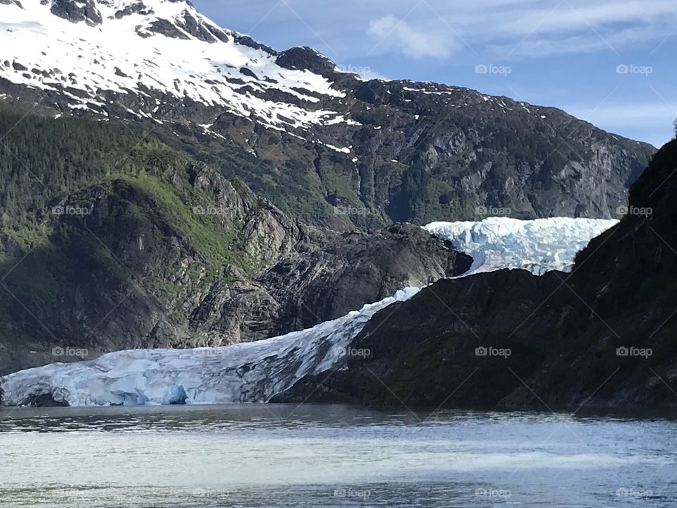 Glacier Mendenhall Alaska travel 