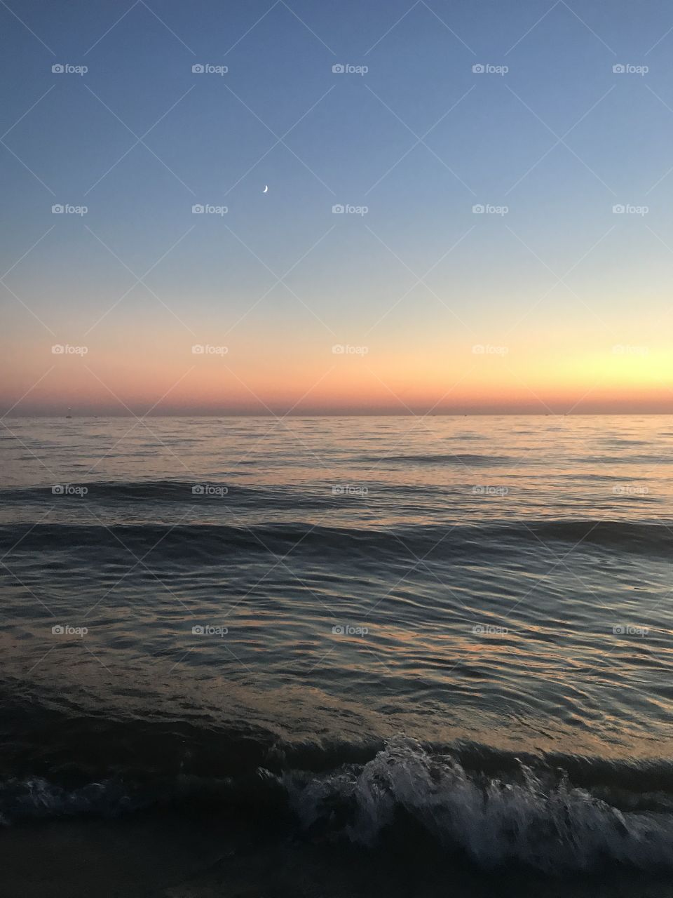 Sunset at the North Muskegon state park