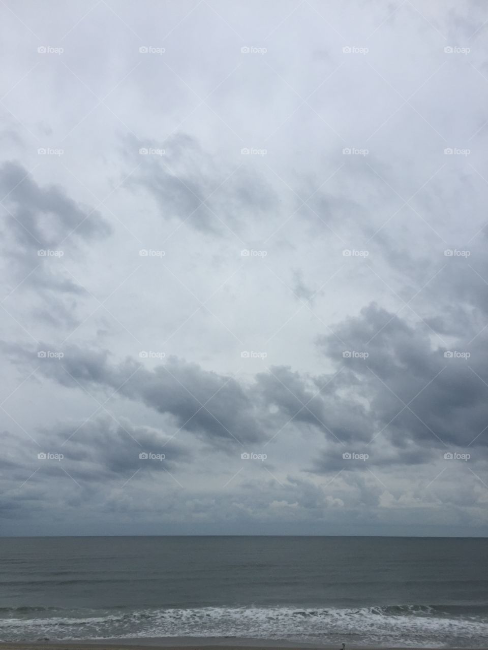 Stormy Ocean Sky