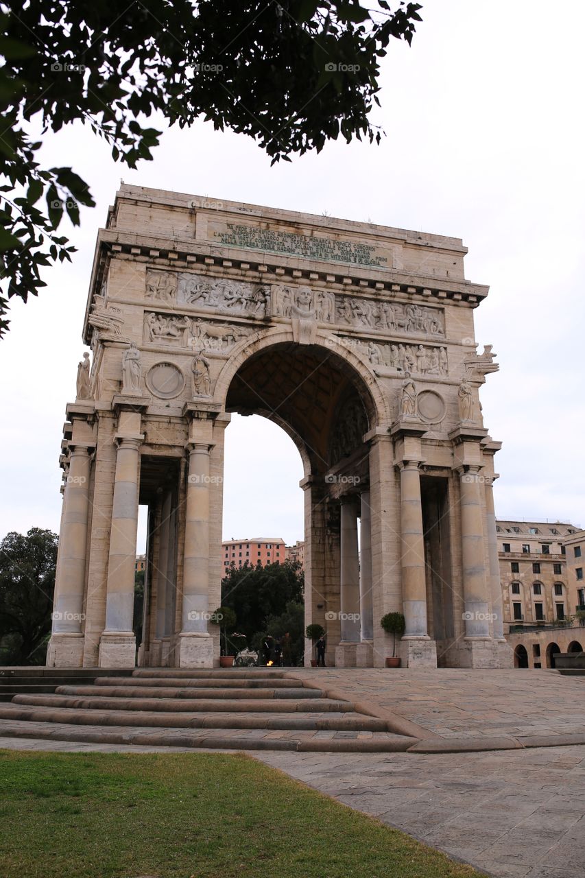 arch in Genoa