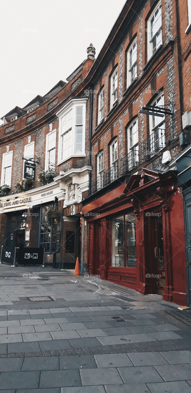 An old street in Windsor, UK