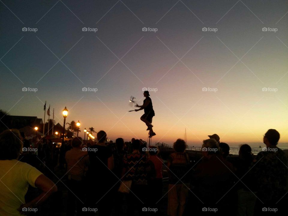 Juggler in Key West