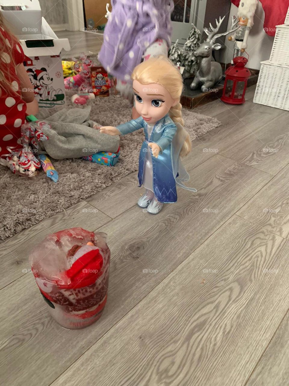 She has frozen poor Elf 