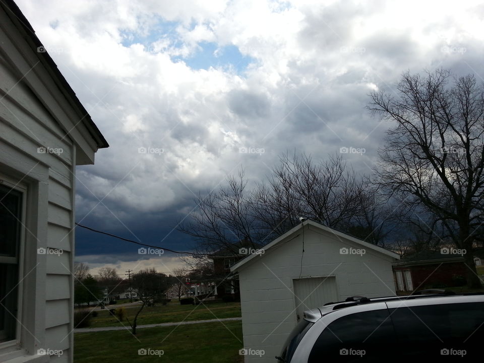 storm clouds
