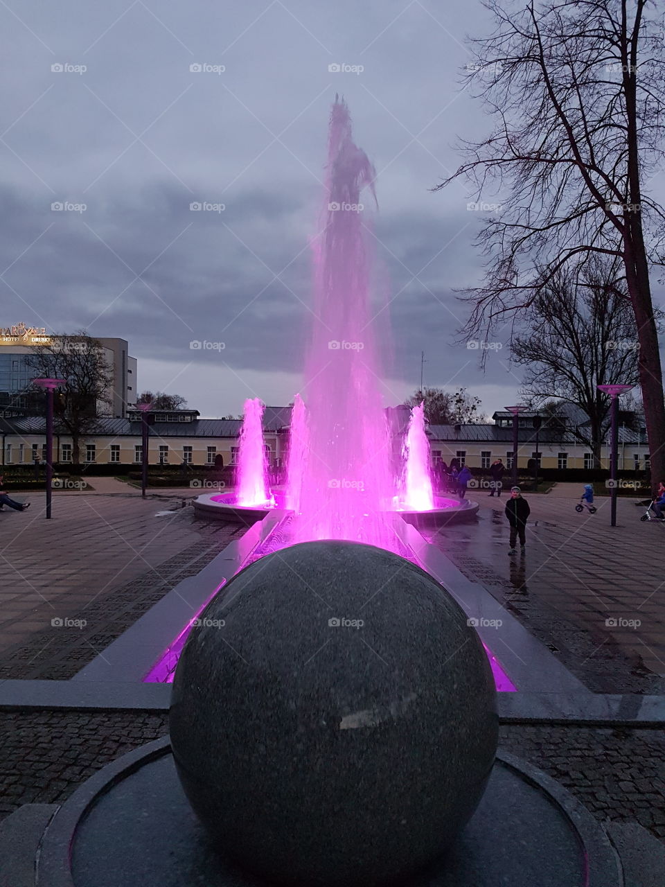 No Person, Water, Travel, City, Sunset