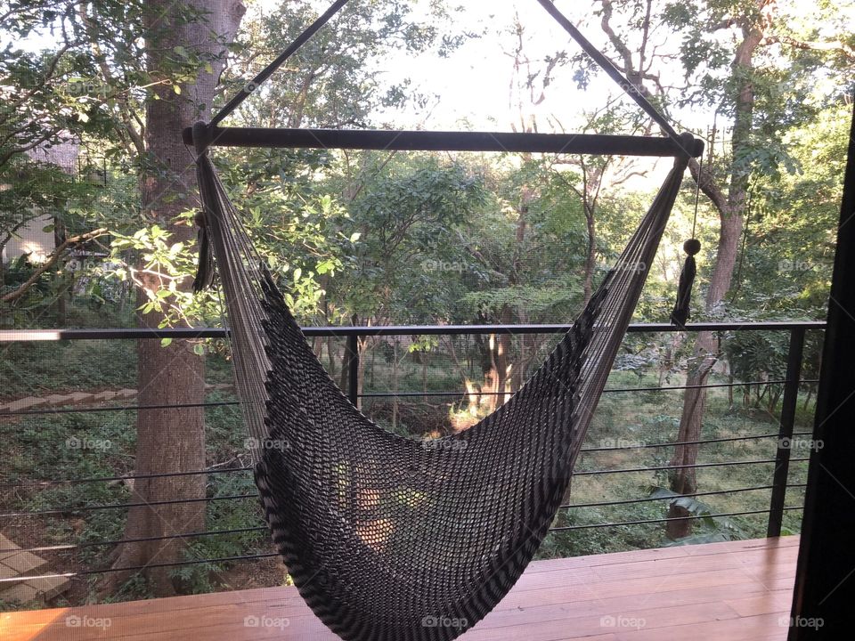 Hammock in tree casa Nicaragua 
