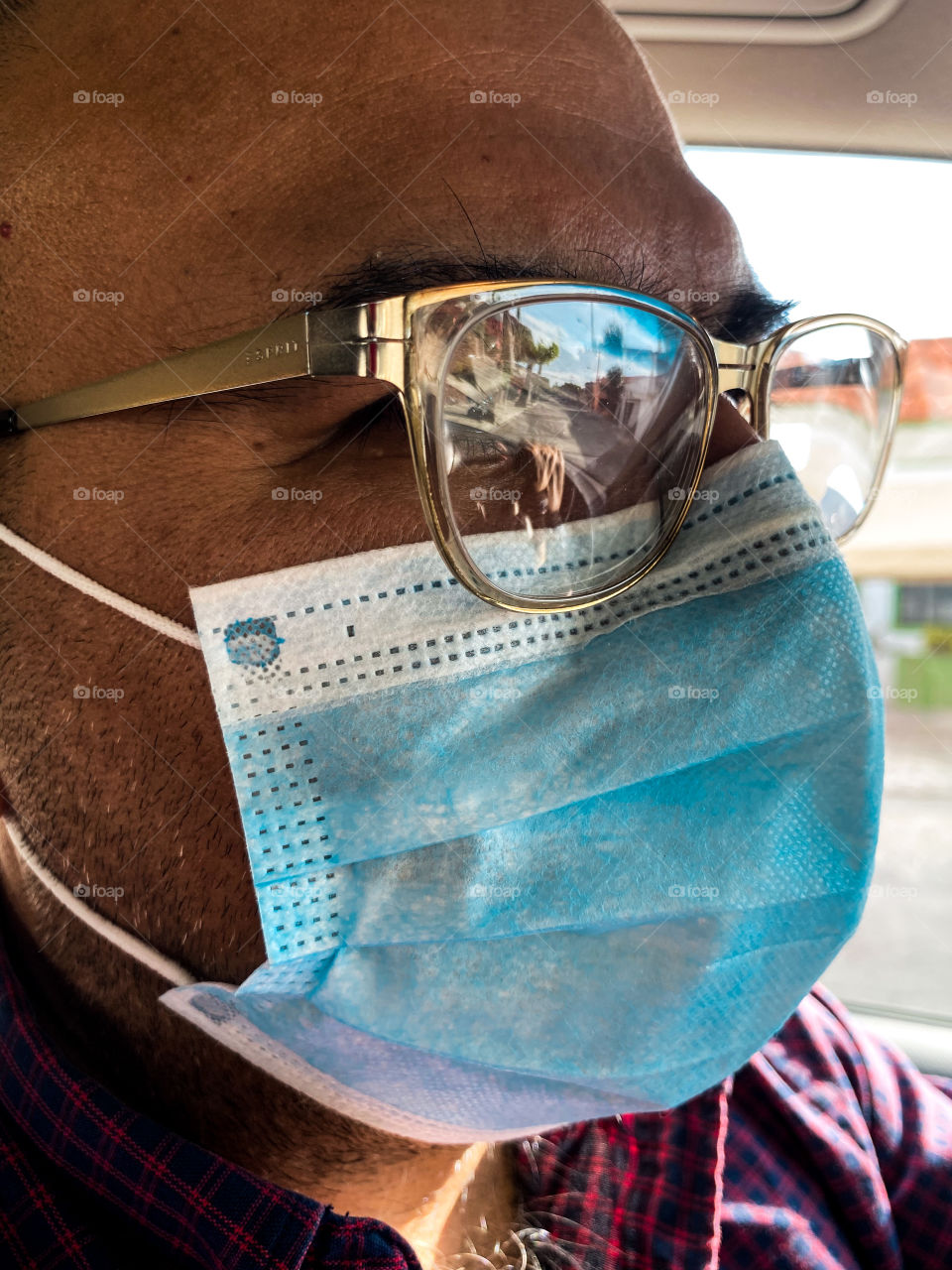 Dad must go to work during quarantine