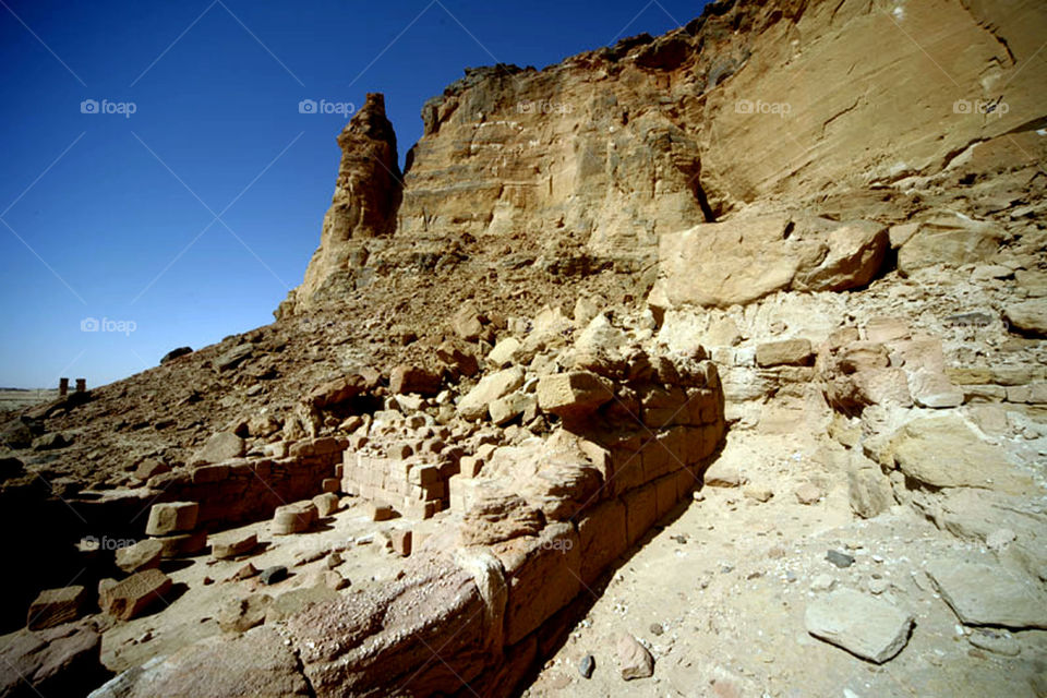 Pyramids of Jebel Barkal in Sudan