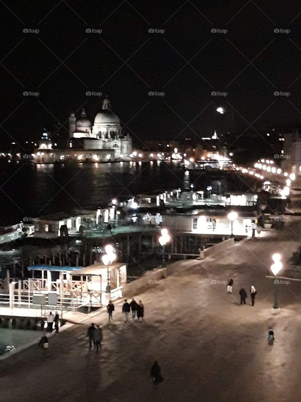 Venice at night