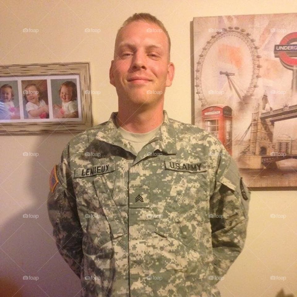 My husband Sergeant Thomas Lemieux is an incredible person. 
We met 5 years ago on Facebook, and immediately hit it off. At he ti 