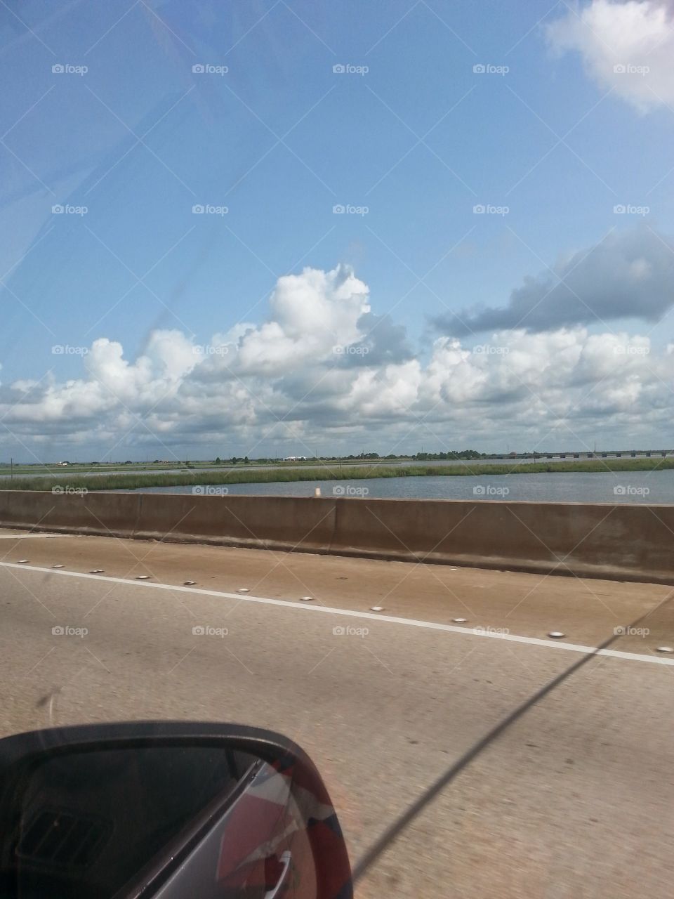 Cloudy day. On my way to Destin, Florida