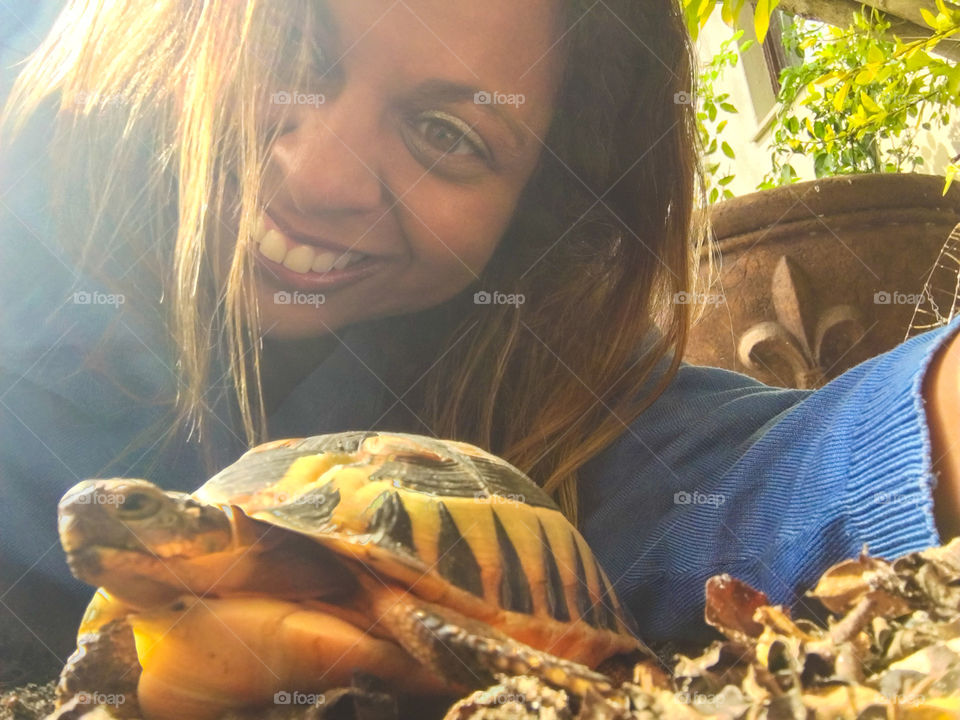 Tortoise selfie 