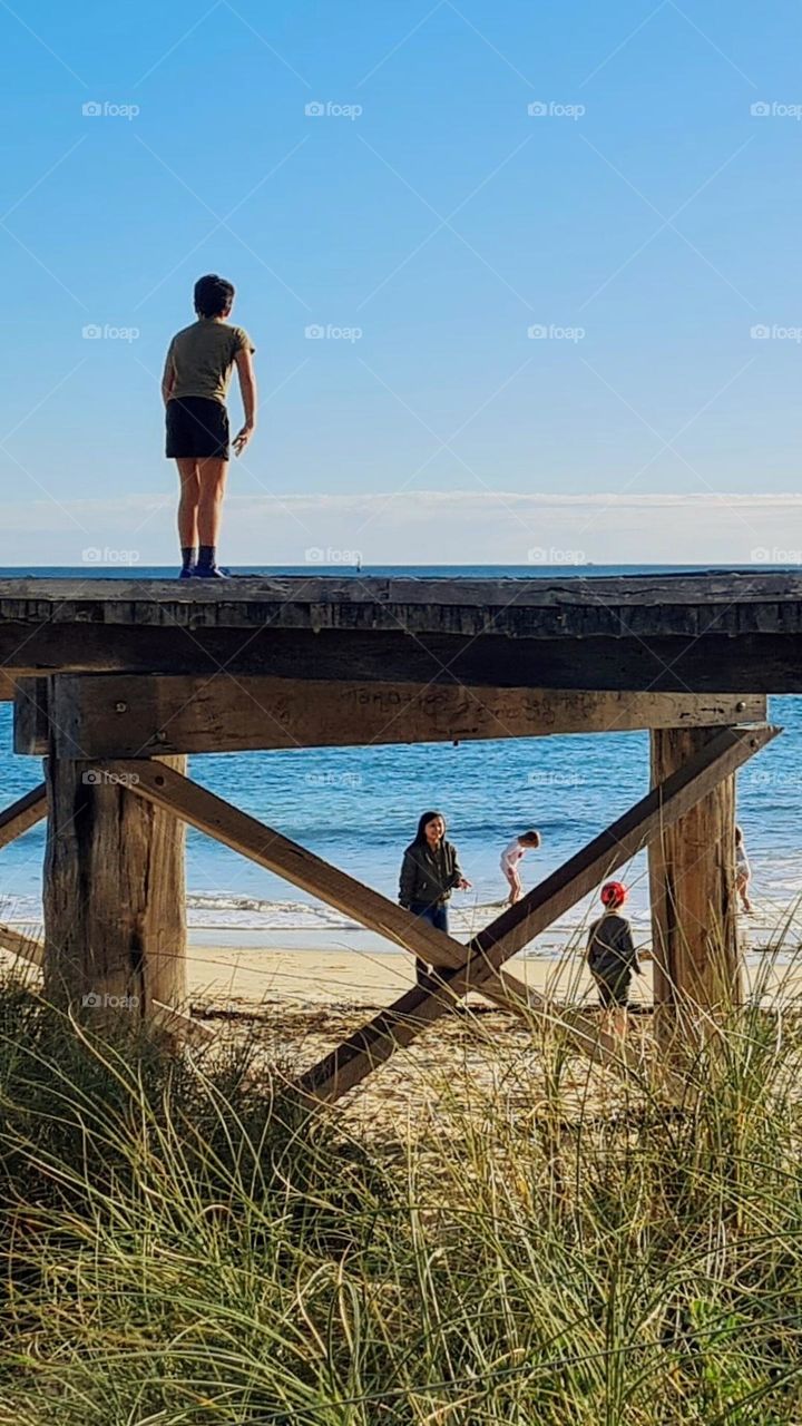 Family fun at the beach!