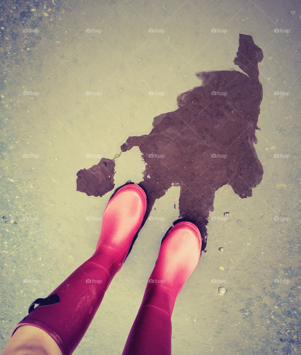 rainboots. rainy. by mizi