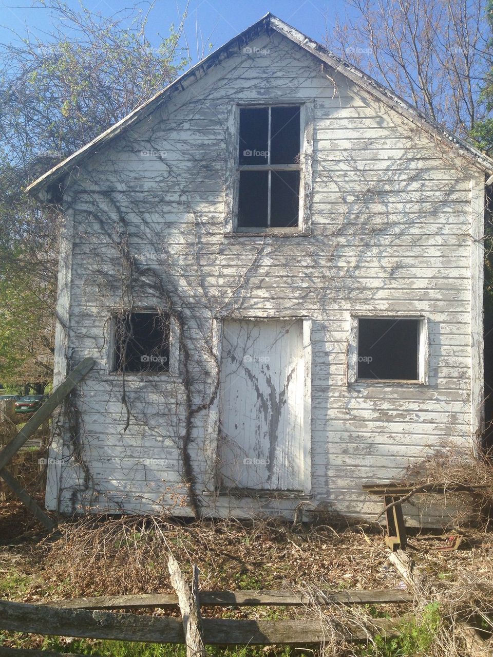 Abandoned house