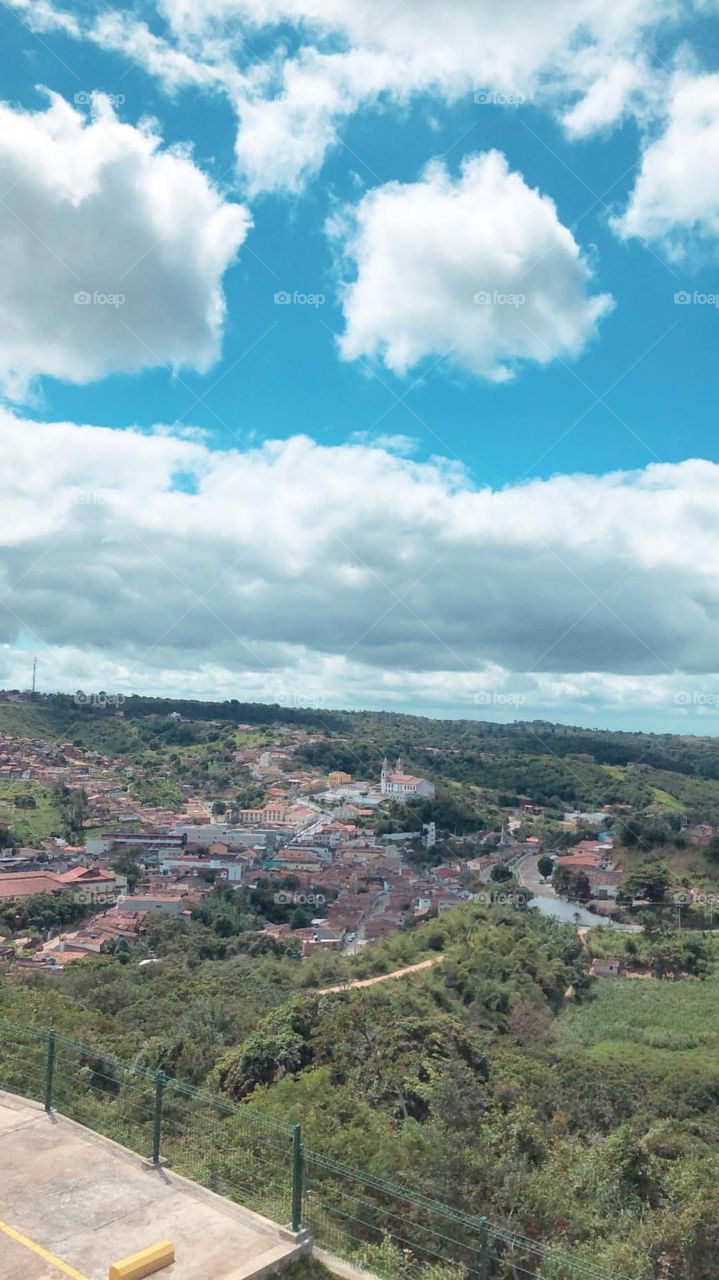  Foto tirada da cidade de Bananeiras - PB. Bela paisagem!