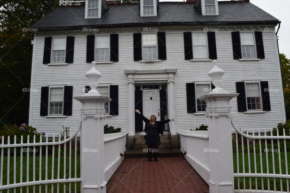 House from Hocus Pocus. Salem, Massachusetts 