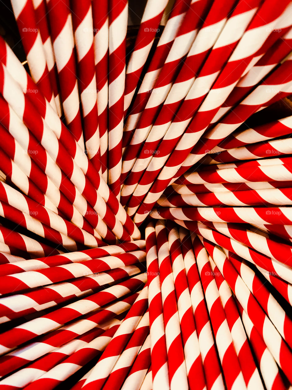 Plastic drinking straw