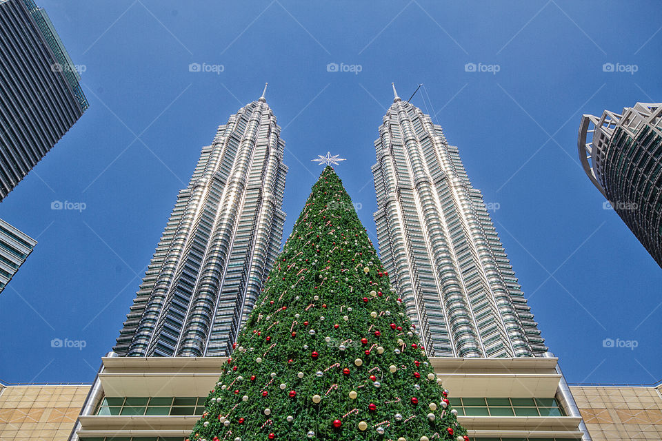 KLCC Christmas tree