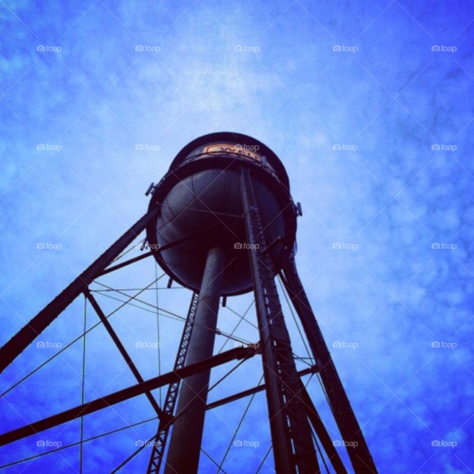 Ol water tower. The old landmark water tower