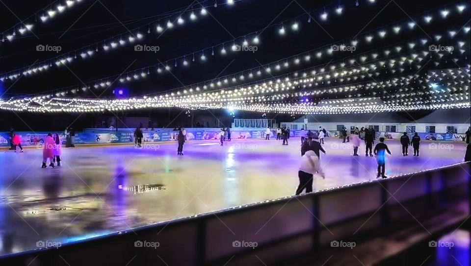 Figure skating ice areas