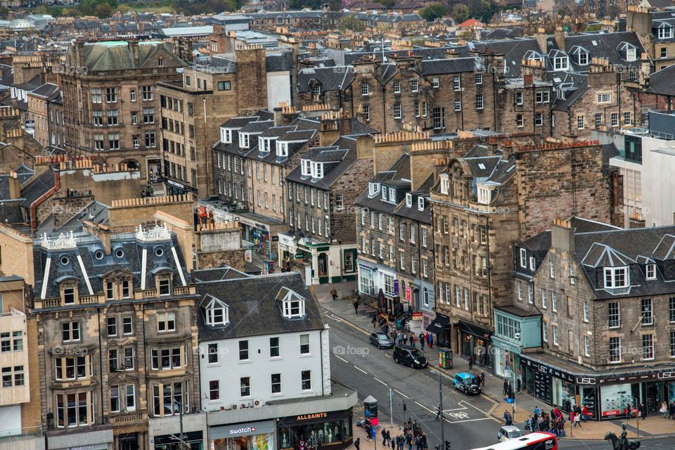 Downtown Edinburgh 
