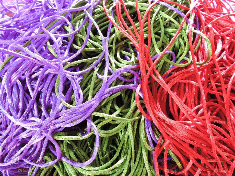 colorful strings