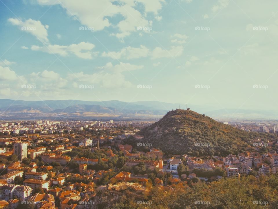 Plovdiv cityscape