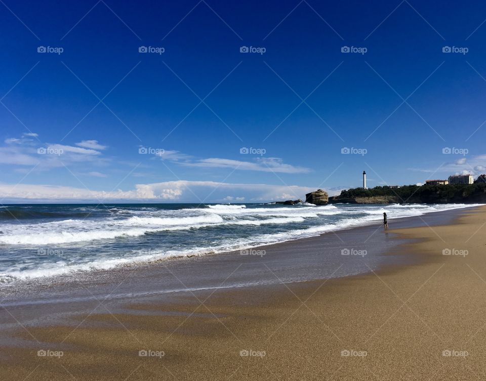 Beach on the Atlantic 