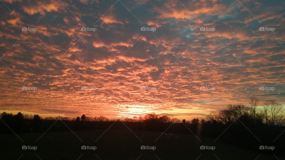 Copper sunset